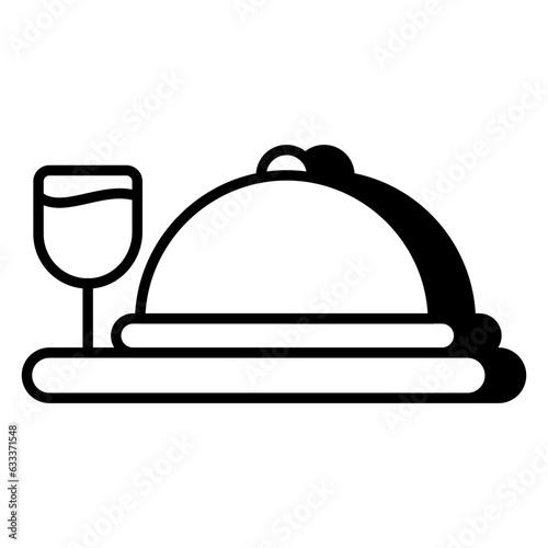 Trendy design icon of cloche