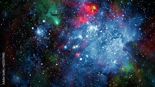 Cosmic Background - Space Nebula