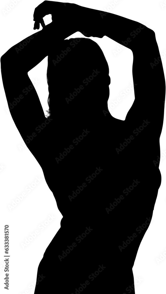 Digital png illustration of silhouette of woman on transparent background Digital png illustration of silhouette of woman on transparent background