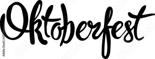 Digital png illustration of oktoberfest text on transparent background photo