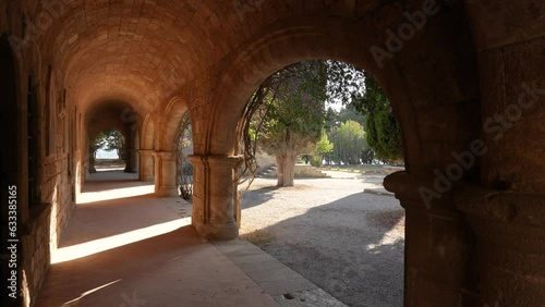Filerimos Monastery, Rhodes island, Greece photo