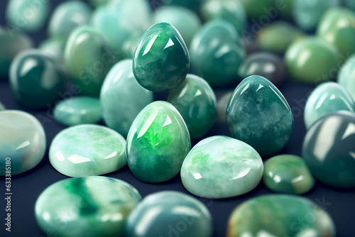 Jade gemstone background