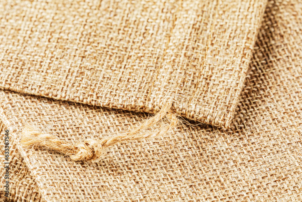 Burlap Sacks or Bags isolated with copy space Burlap Sacks or Bags isolated with copy space