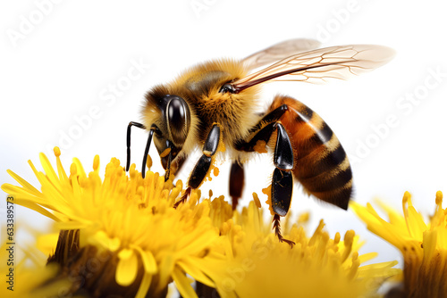 Honey bee on a flower © Patrick Helmholz