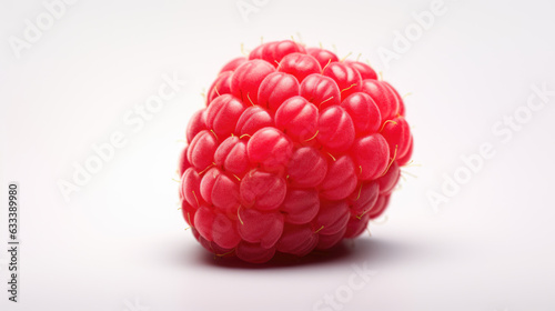 Raspberry isolated on a white background.
