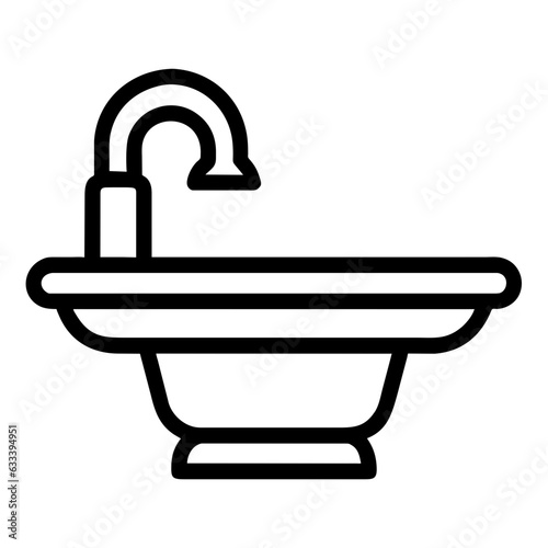 illustration of a shower