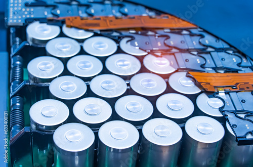 lithium battery pack module with bms available for electric car or storage power station