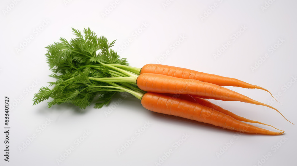 Carrot isolated on a white background. Carrot isolated on a white background.