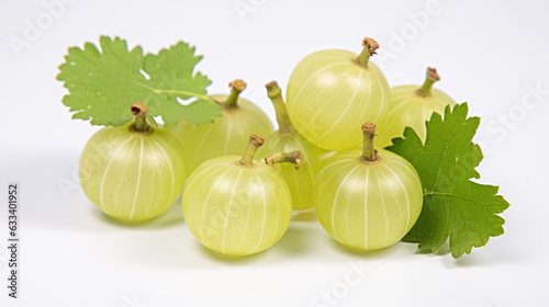 Gooseberry isolated on a white background.