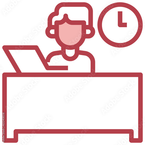 homework line icon,linear,outline,graphic,illustration