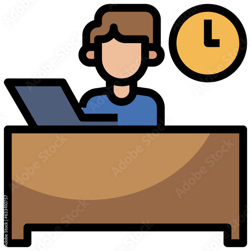 homework line icon,linear,outline,graphic,illustration