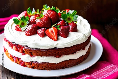 cheesecake with strawberry