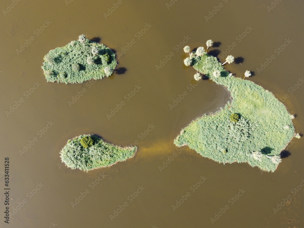 Drone view of Arden Lake Loxahatchee Florida