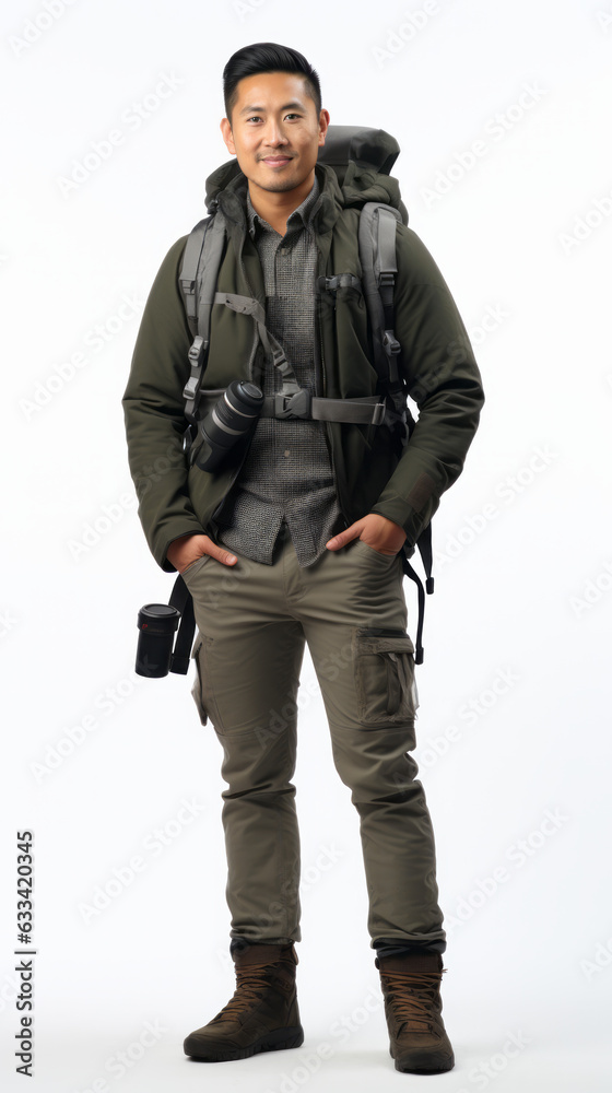 Full shot of professional looking 32 year old male. Work, job, outfit. Isolated on white background. Full shot of professional looking 32 year old male. Work, job, outfit. Isolated on white background.