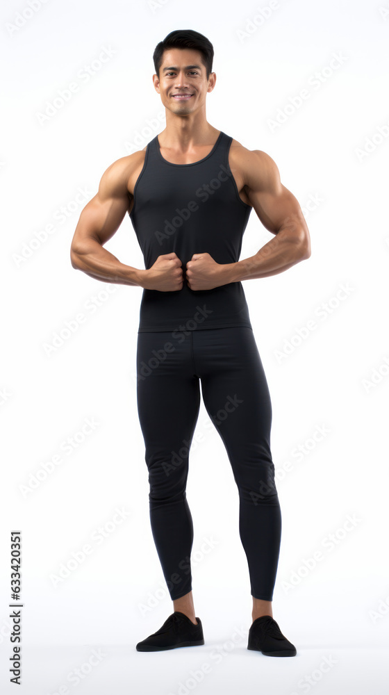 Full shot of professional looking 32 year old male. Work, job, outfit. Isolated on white background. Full shot of professional looking 32 year old male. Work, job, outfit. Isolated on white background.