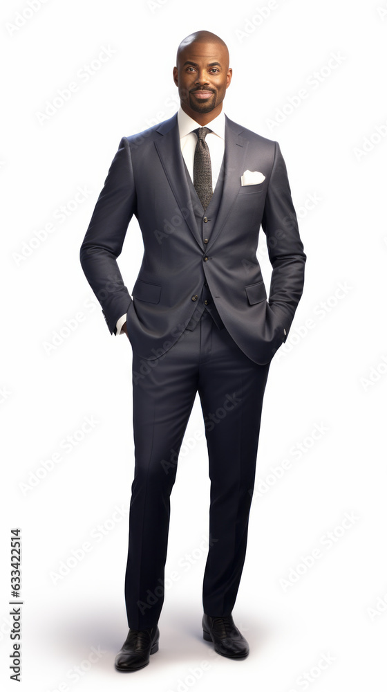 Full shot of professional looking 32 year old male. Work, job, outfit. Isolated on white background. Full shot of professional looking 32 year old male. Work, job, outfit. Isolated on white background.