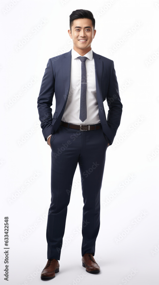 Full shot of professional looking 32 year old male. Work, job, outfit. Isolated on white background. Full shot of professional looking 32 year old male. Work, job, outfit. Isolated on white background.
