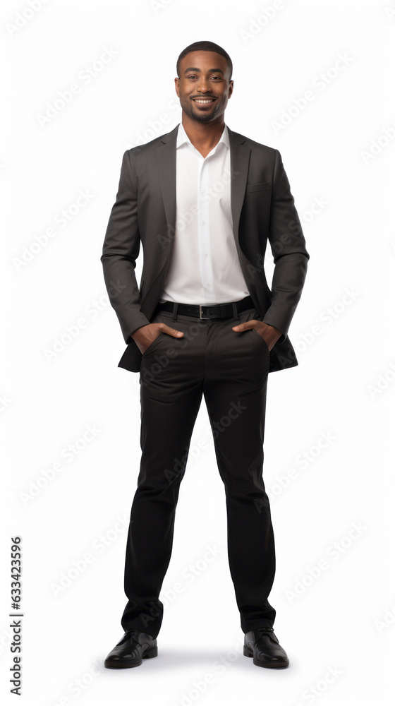 Full shot of professional looking 32 year old male. Work, job, outfit. Isolated on white background. Full shot of professional looking 32 year old male. Work, job, outfit. Isolated on white background.