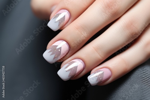 Manicura para boda y evento elegante, inspiración tendencia uñas fiesta