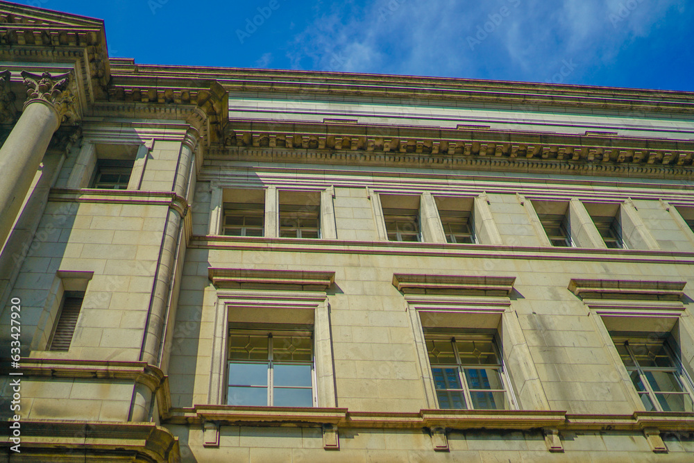 Obraz premium 日本銀行（本店）の外壁