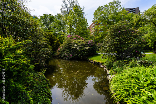 The Queen's Garden in Halifax, Canada 
