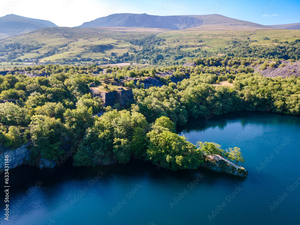 Fototapeta premium Dorothea quarry, Wales