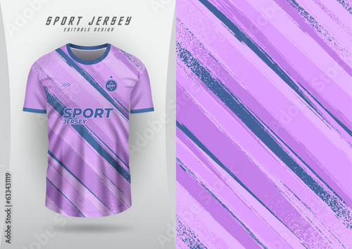 Background for sports jersey, soccer jersey, running jersey, racing jersey, pattern, grain, pastel purple and blue.