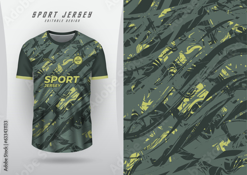 Background for sports jersey, soccer jersey, running jersey, racing jersey, grunge, gray and yellow pastel pattern.