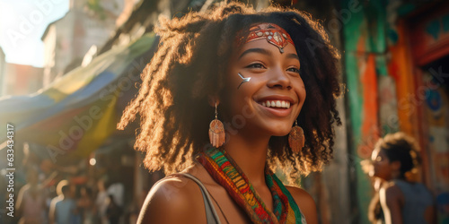 Female Teen Smiles in Havana © AIproduction