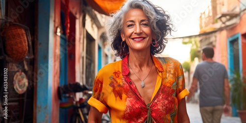 Woman's Radiant Smile Lights Up Havana