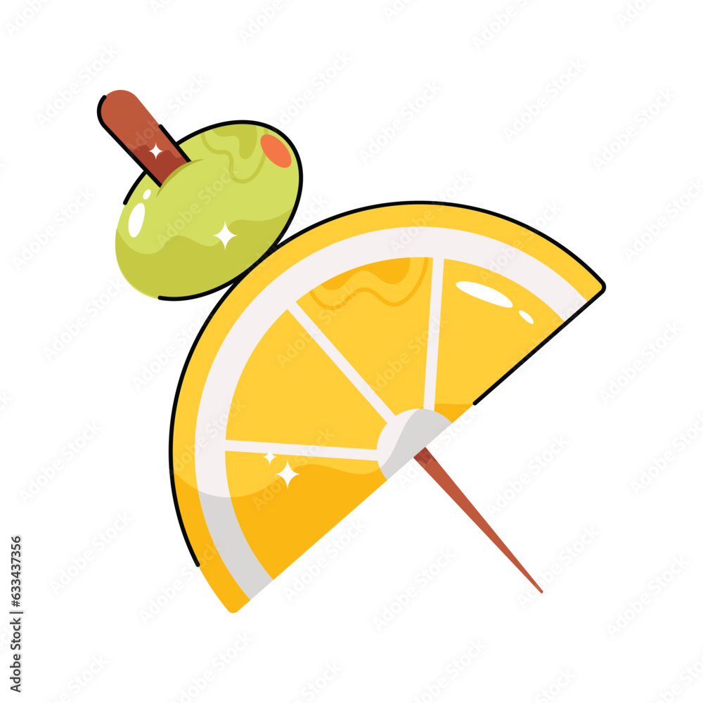 Lemon doodle vector filled outline Sticker. EPS 10 file Lemon doodle vector filled outline Sticker. EPS 10 file