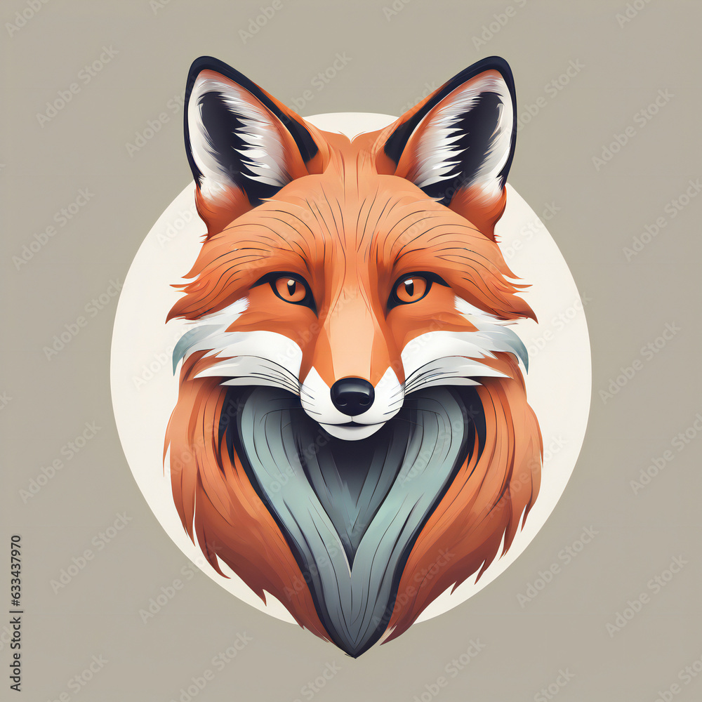 Obraz premium Fox Illustration