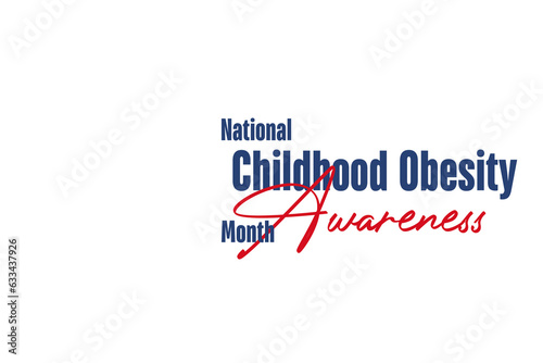 National Childhood Obesity Awareness Month