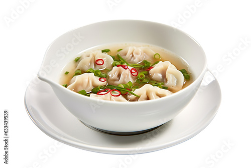 So Yummy dumplings boiled isolated on transparent background 