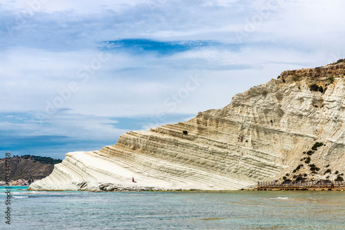 Scala dei Turchi, rocky cliff in Sicily, Italy