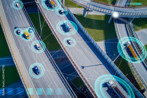 фотографія Cars with satellite navigation