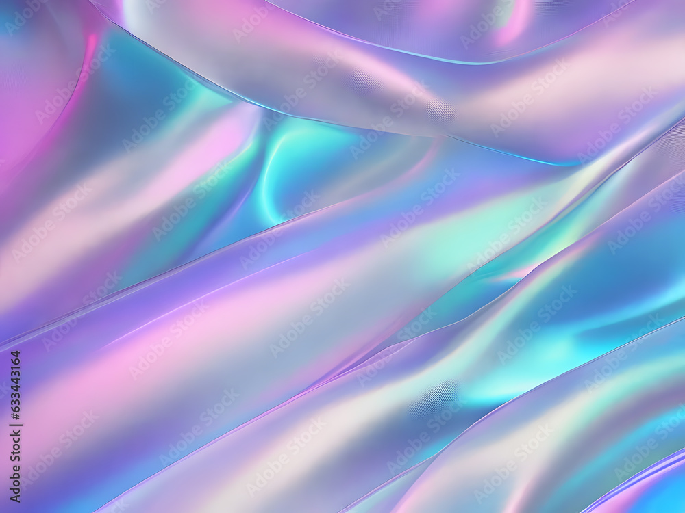 Obraz premium abstract holographic background AI generated 