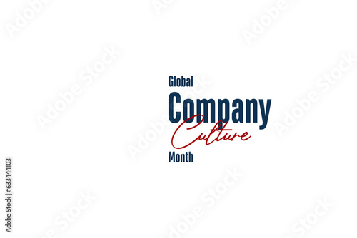 Global Company Culture Month
