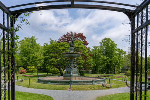 The Queen's Garden in Halifax, Canada 