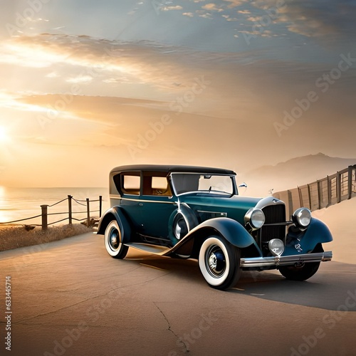 Cars from the early 1930s were introduced to feature a more fluid and aerodynamic design. The fenders were softer and blended more into the bodywork. The radiator raked slightly forward, and the headl