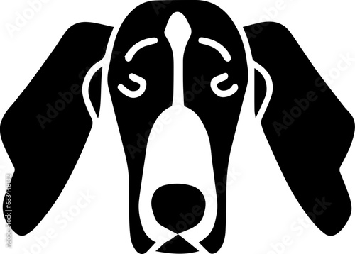 American Foxhound Dog Icon 1