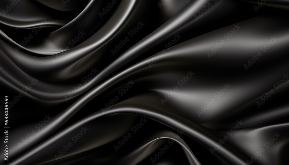 Black silk luxury background Black silk luxury background