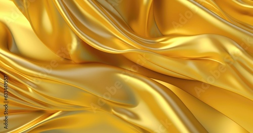 Abstract fabric background gold silk