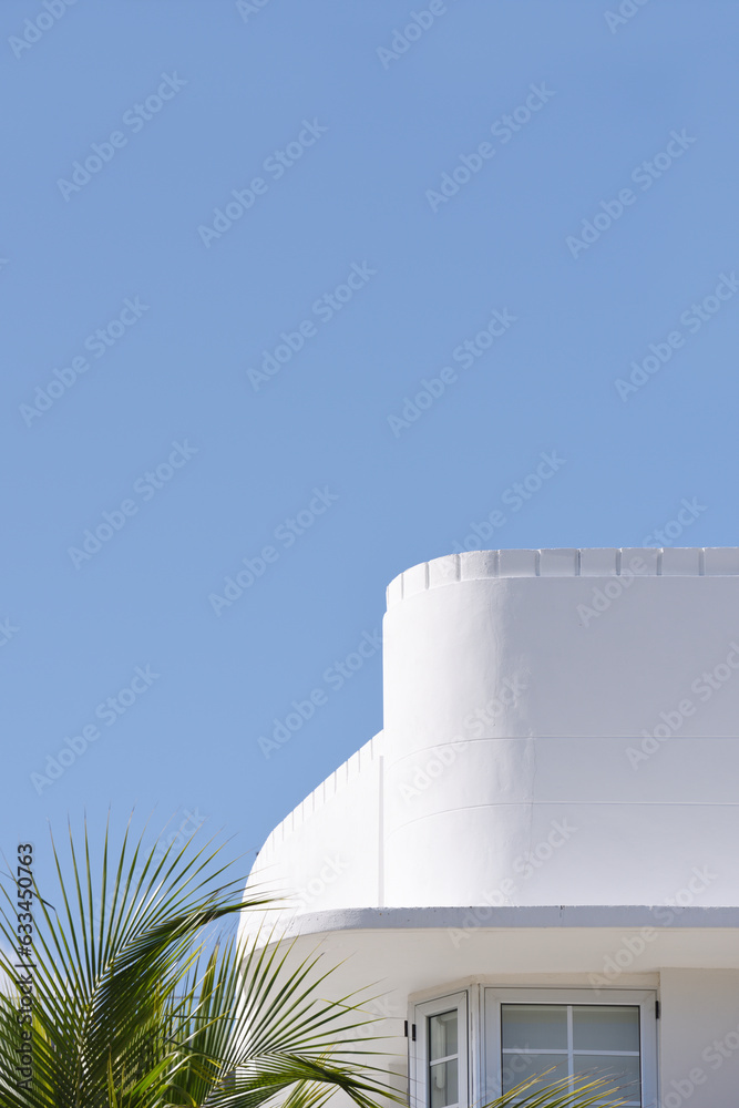 Miami. Art deco district. Geometries painted by the sky and light. Miami. Art deco district. Geometries painted by the sky and light.