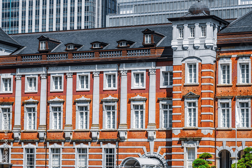Obraz na płótnie 東京駅の駅舎 w salonie