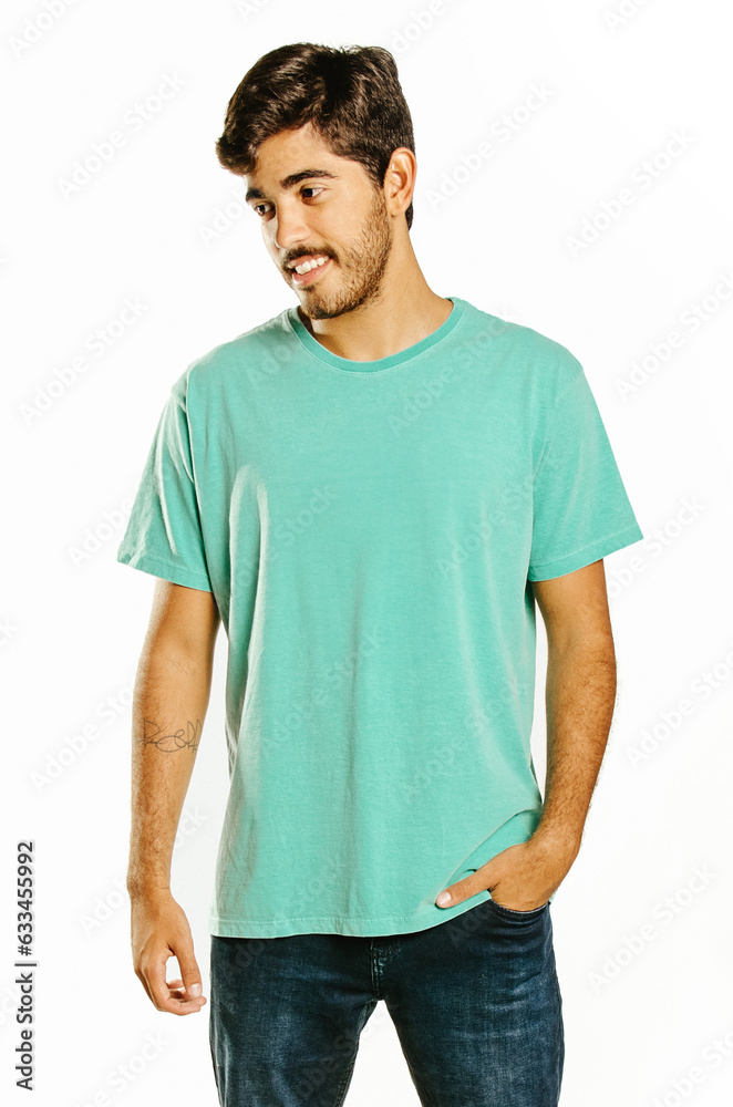 Obraz premium Male model in campaign for clothing brand