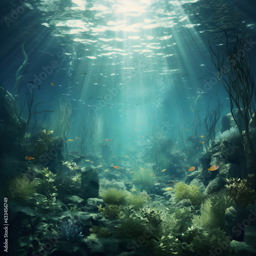 underwater view of the world