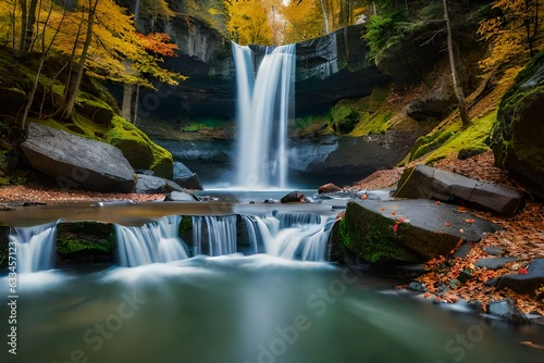 waterfall in the forest
