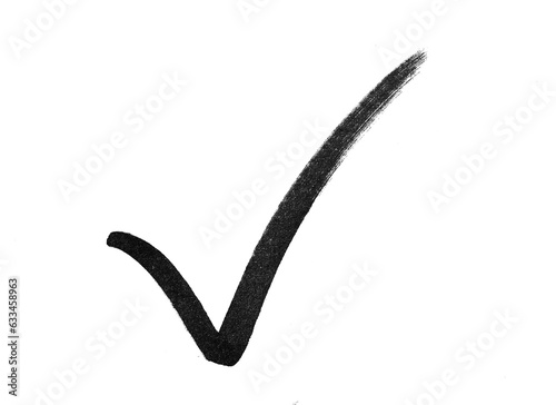 marker check isolated check box checklist