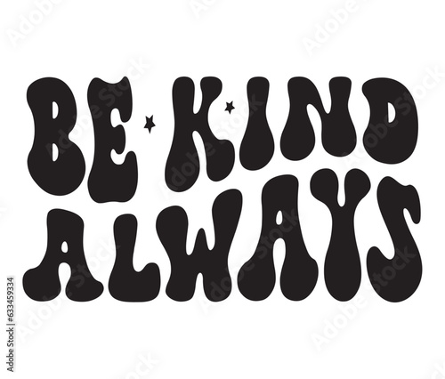 Retro Kind ness Craft Design. T-shirt Design. Illustration